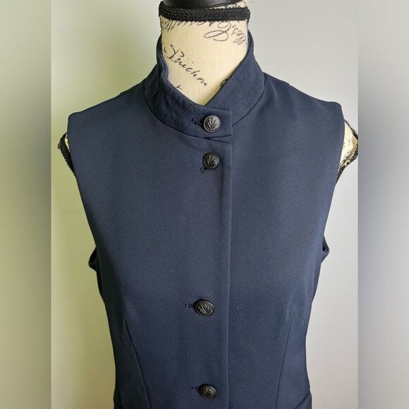 Rag & Bone Sadie  VEST DRESS IN NAVY NWT Size 8 - Picture 2 of 11